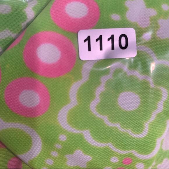 Vintage 70s Womens‎ Button Tunic Top Sz S Green Flower Power Twiggy Mod - Picture 14 of 14